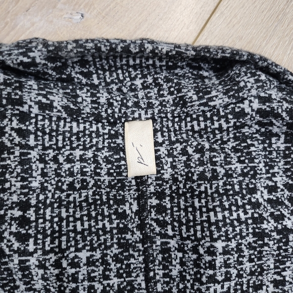 Prevu Houndstooth Zip Polo Shirt size L - Picture 3 of 11